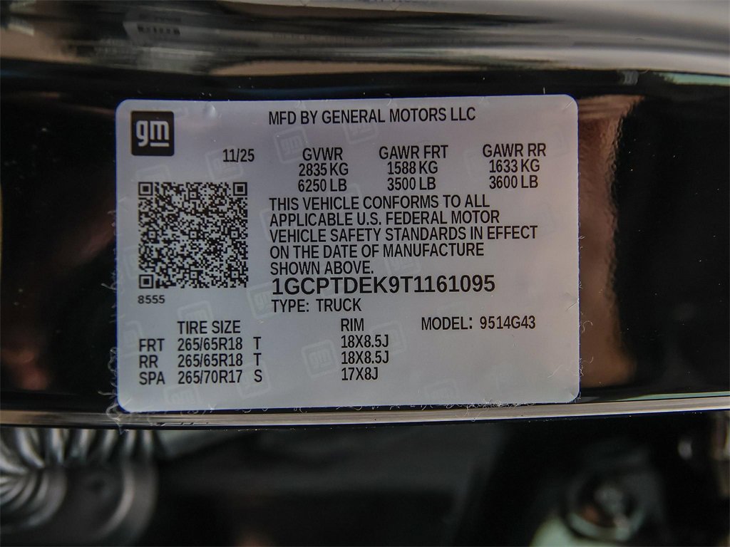 New 2026 Chevrolet Colorado Z71 w/ Technology Package image 35