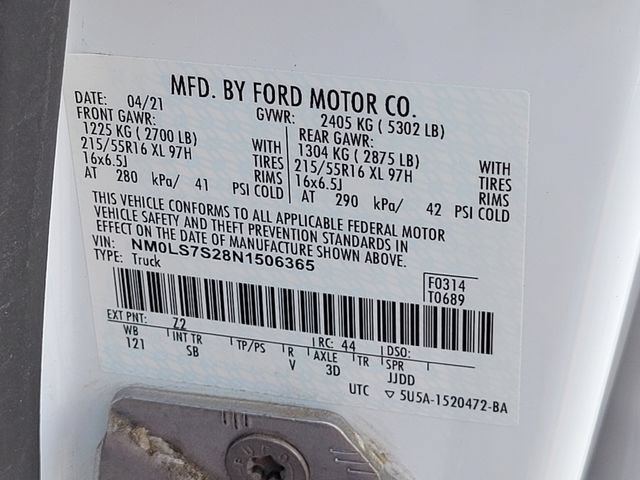 Used 2022 Ford Transit Connect XL FWD image 16