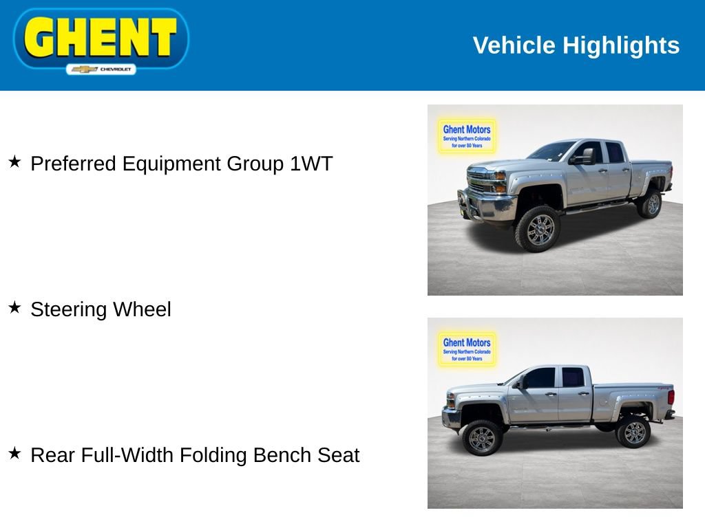 Used 2016 Chevrolet Silverado 2500 W/T AWD/4WD video 2