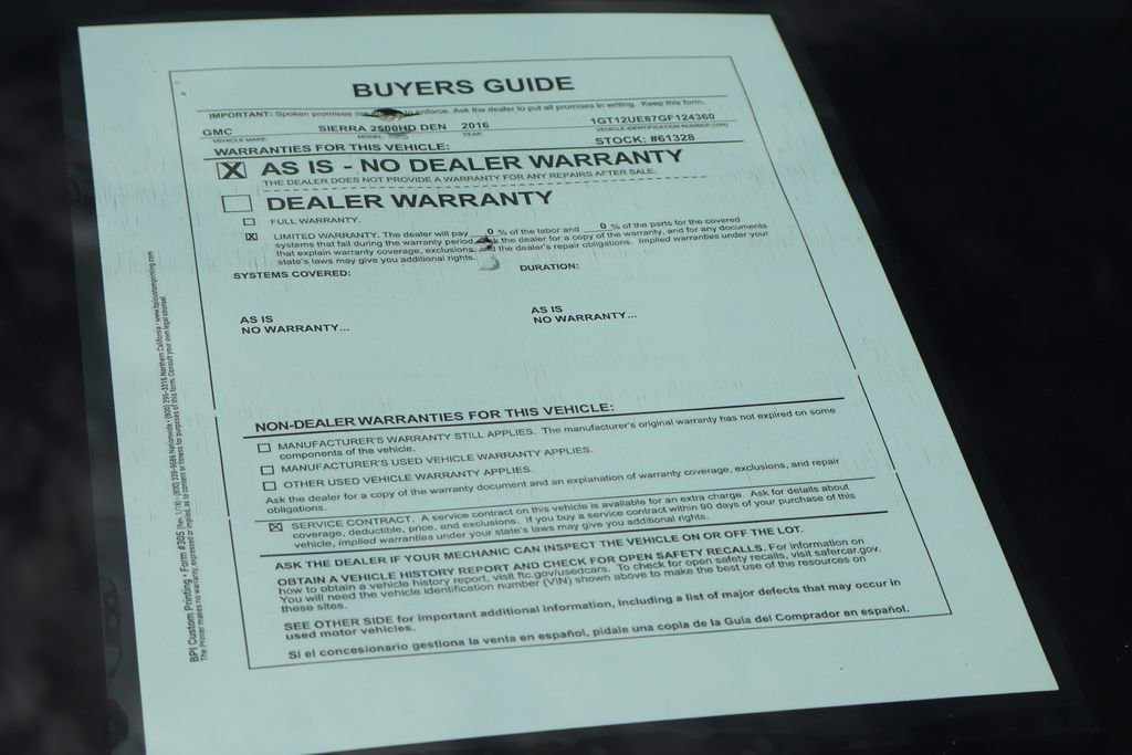 Used 2016 GMC Sierra 2500 Denali w/ Duramax Plus Package image 64