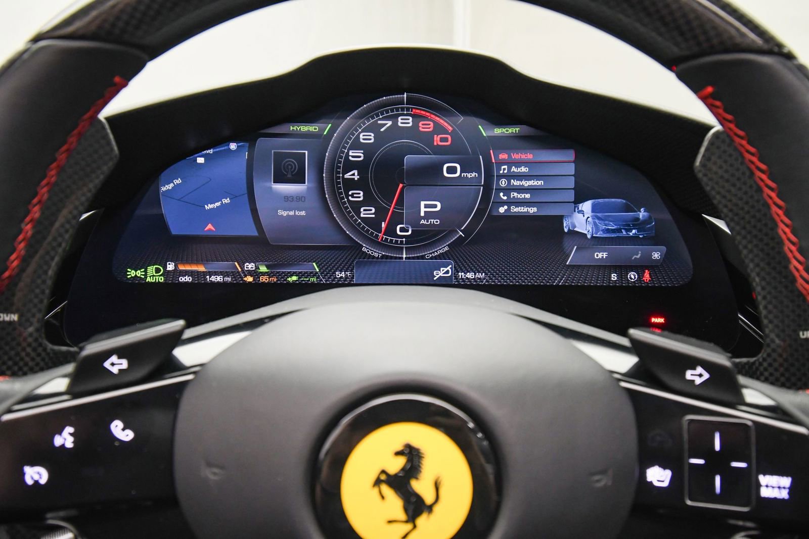 Used 2023 Ferrari SF90 Spider Bianco Avus image 13