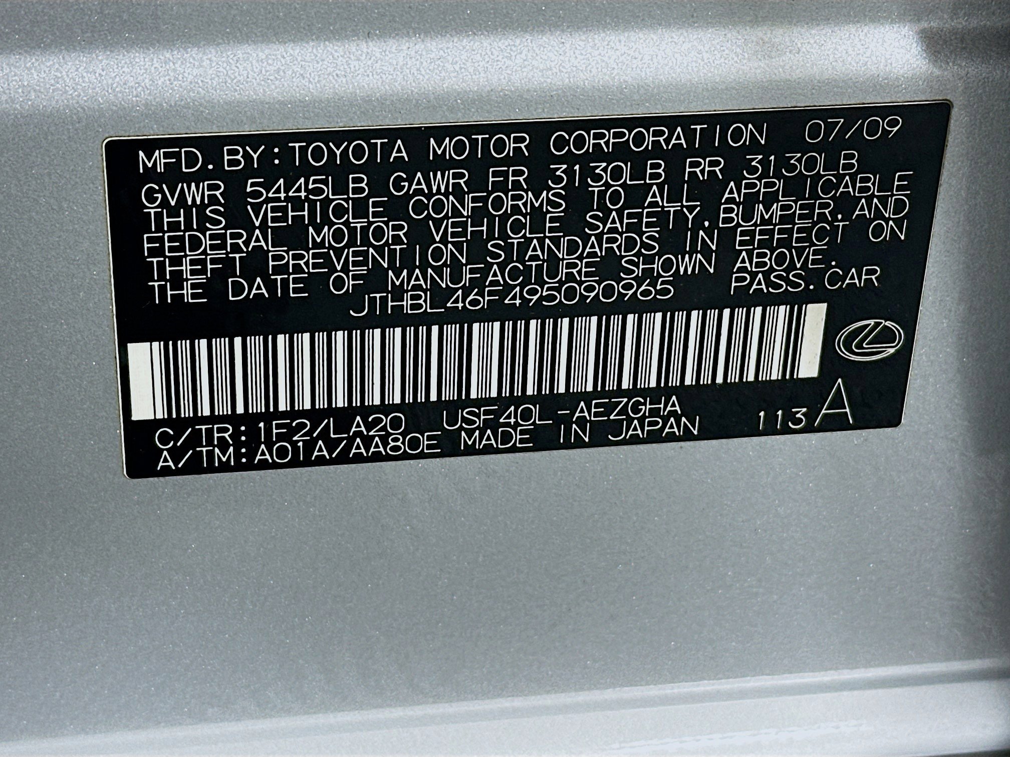 Used 2009 Lexus LS 460 image 12