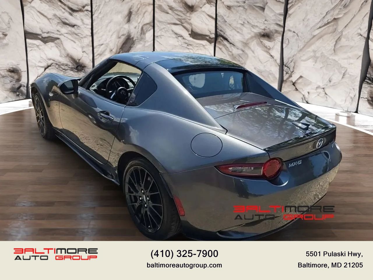 Used 2017 MAZDA MX-5 Miata RF Club w/ Brembo/BBS Package RWD image 3