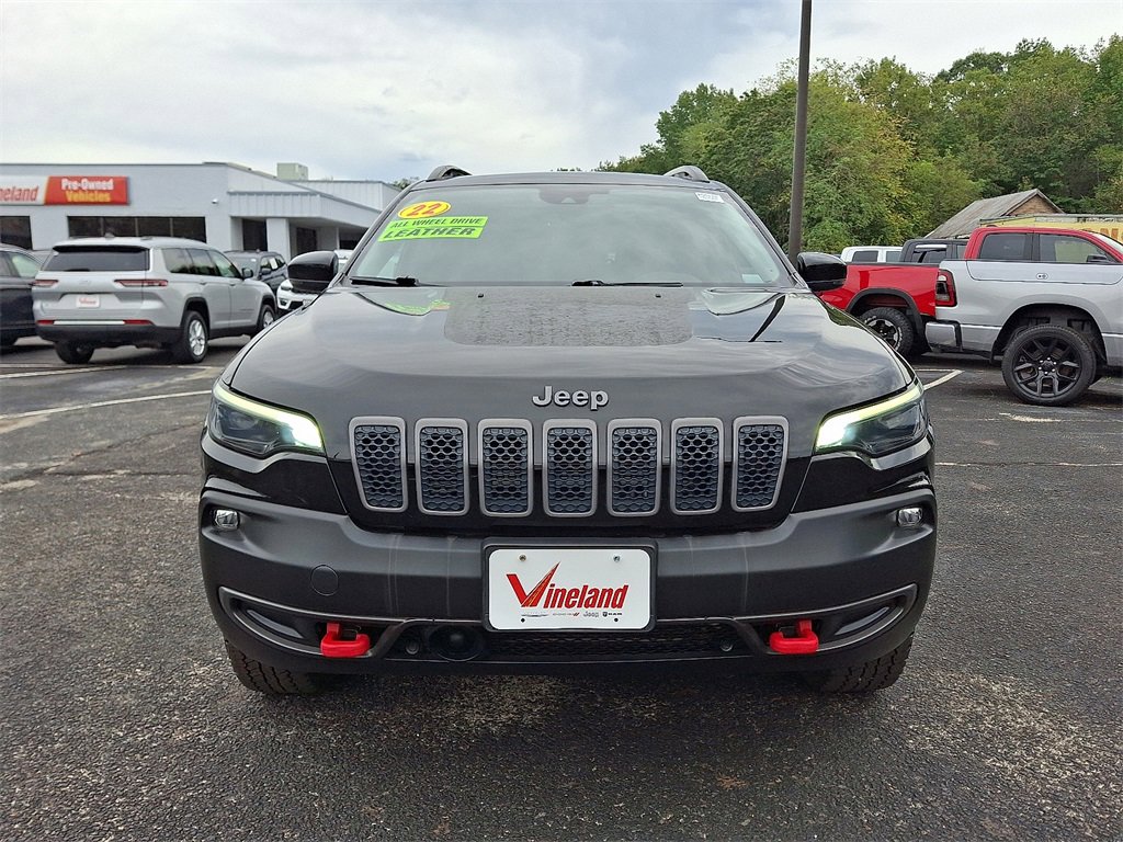 Used 2022 Jeep Cherokee Trailhawk w/ Sun, Sound & Nav Group image 2
