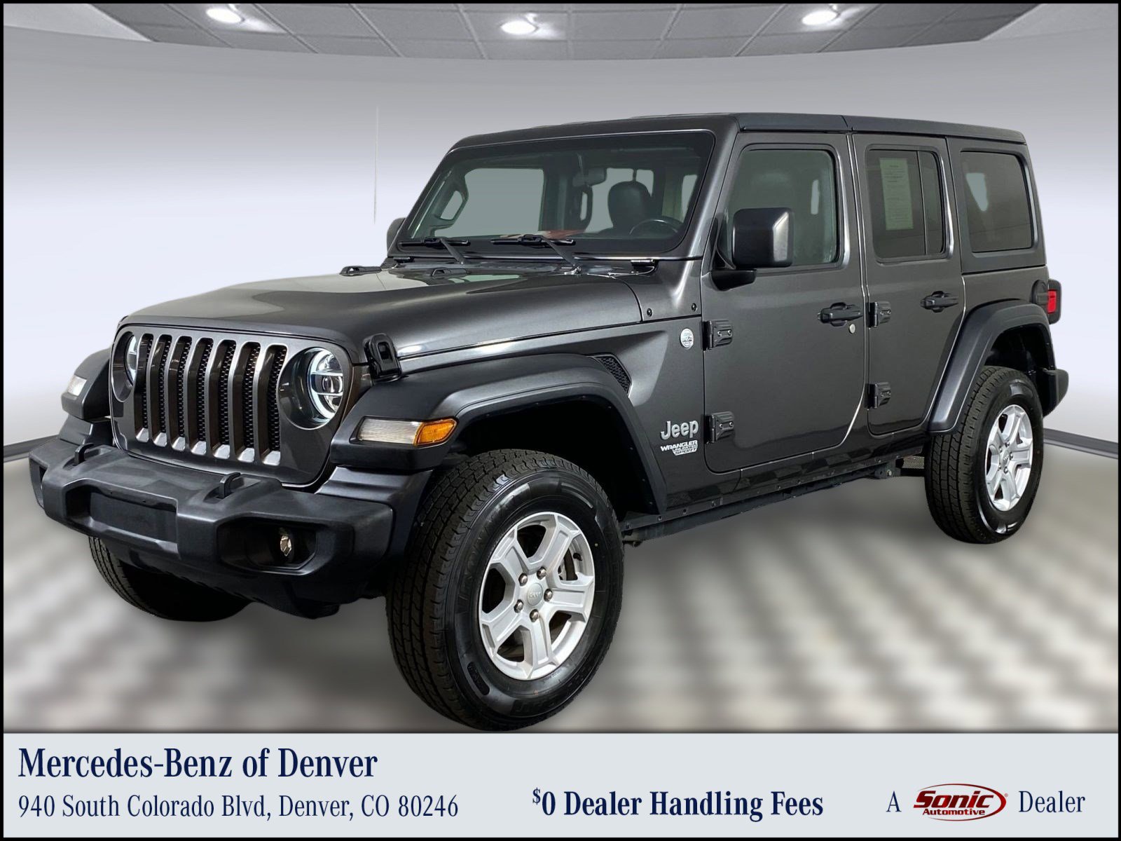 Used 2020 Jeep Wrangler Unlimited Sport S