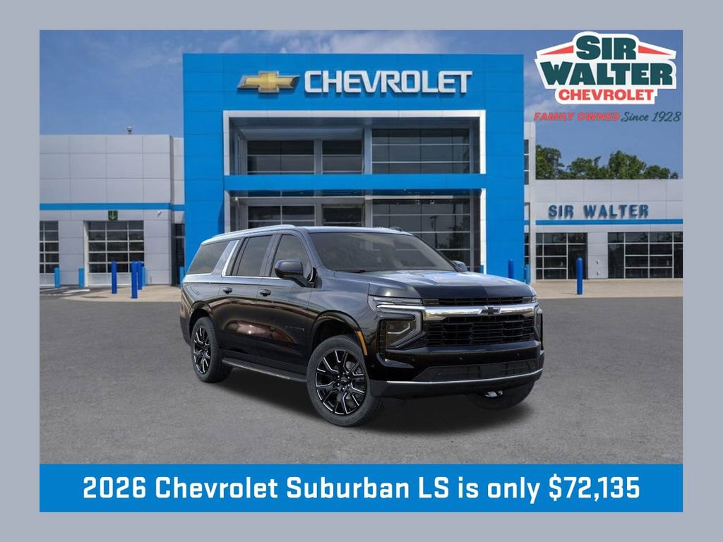 New 2026 Chevrolet Suburban LS w/ LPO, Dark Essentials Package