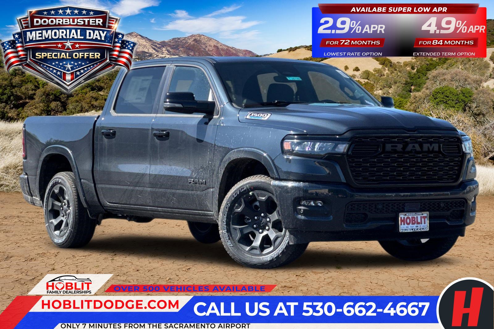 New 2026 RAM 1500 4x4 Crew Cab image 1