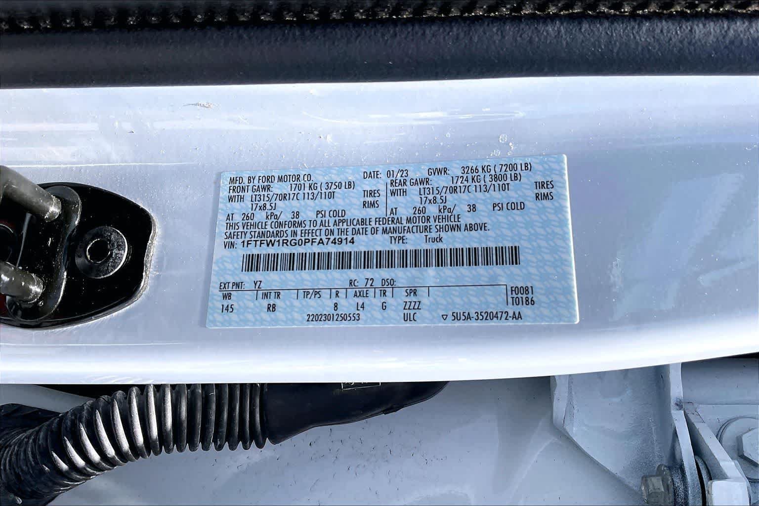 Used 2023 Ford F150 Raptor AWD/4WD image 20