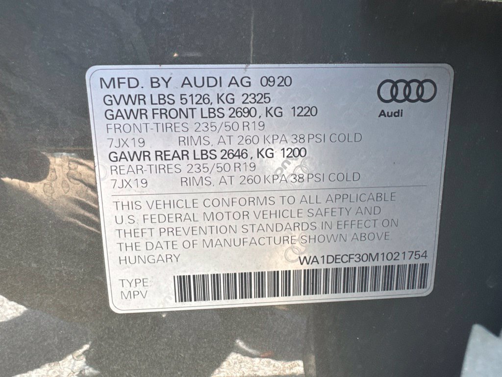 Used 2021 Audi Q3 2.0T Premium w/ Convenience Package AWD/4WD image 14