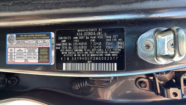 Used 2021 Kia Sorento EX w/ Panoramic Sunroof Package image 34