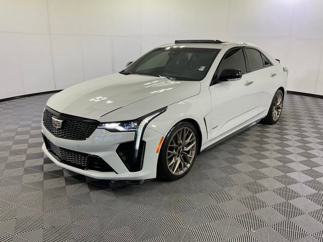 Used 2023 Cadillac CT4 V Blackwing w/ LPO, Bronce Accent Package RWD image 1