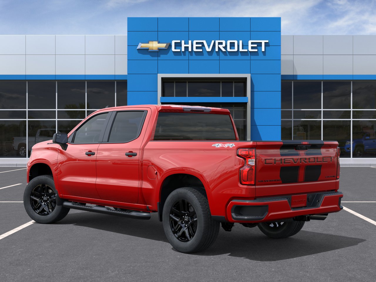 New 2026 Chevrolet Silverado 1500 Custom w/ Rally Edition AWD/4WD image 3