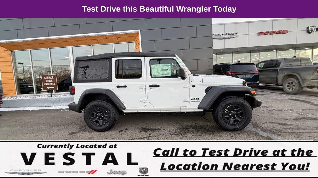 New 2026 Jeep Wrangler Unlimited Sport AWD/4WD image 9