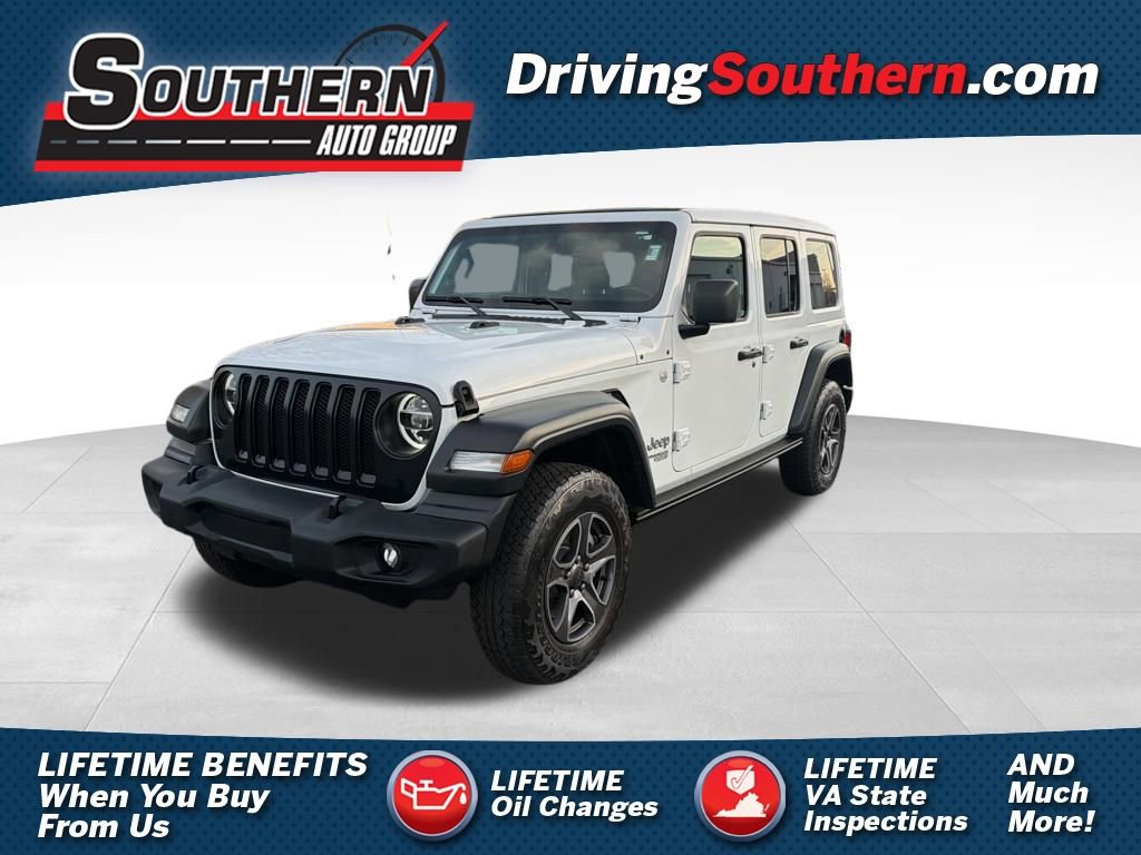 Used 2020 Jeep Wrangler Unlimited Sport S w/ Sun And Sound Package image 1