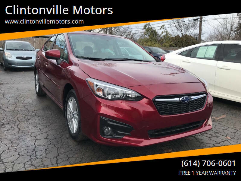 Used 2017 Subaru Impreza 2.0i Premium w/ BSD & Rcta/SRF/Eyesight