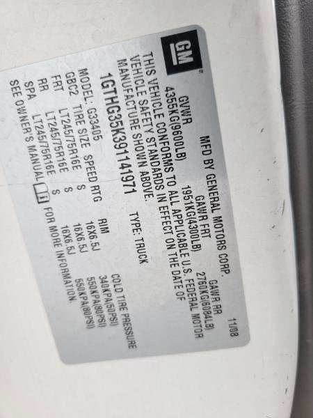 Used 2009 GMC Savana 3500 RWD image 36