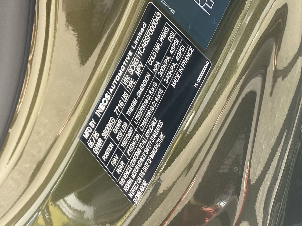 New 2025 INEOS Grenadier image 24