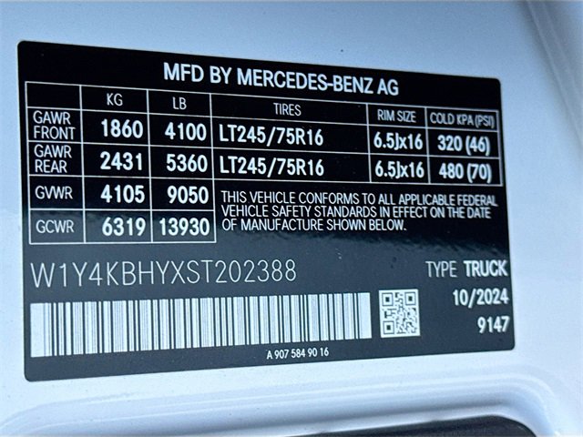 Certified 2025 Mercedes-Benz Sprinter 2500 image 31