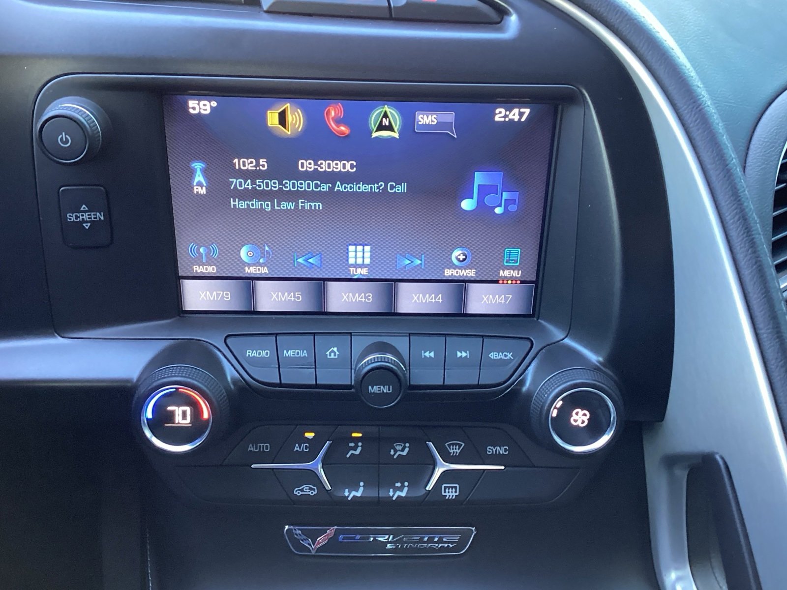 Used 2019 Chevrolet Corvette Stingray Coupe w/ Carbon Flash Badge Package image 12