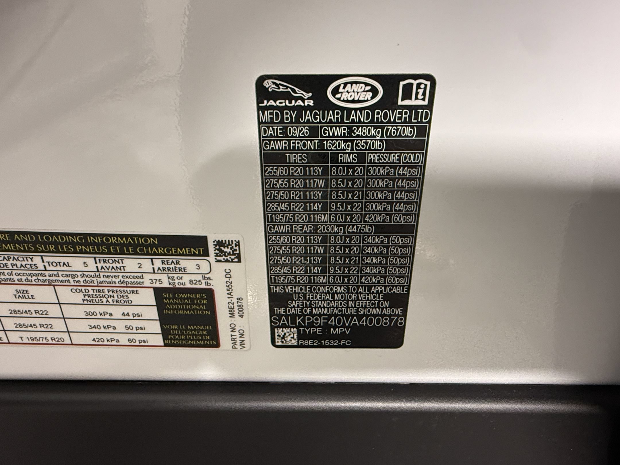 New 2027 Land Rover Range Rover SE AWD/4WD image 21