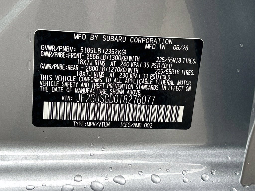 New 2026 Subaru Crosstrek 2.5i Sport AWD/4WD image 39
