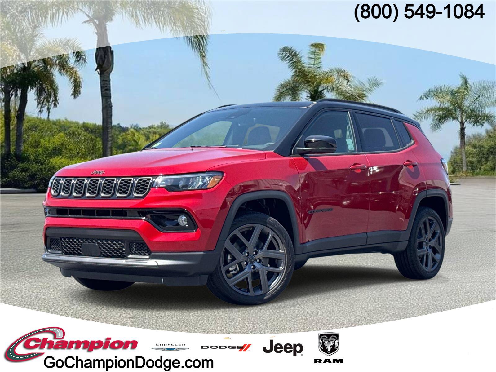 New 2026 Jeep Compass Limited w/ Sun, Sound & Navigation Group
