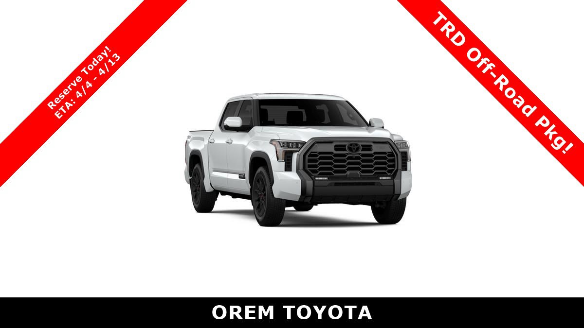 New 2026 Toyota Tundra Platinum w/ TRD Off-Road Package image 16
