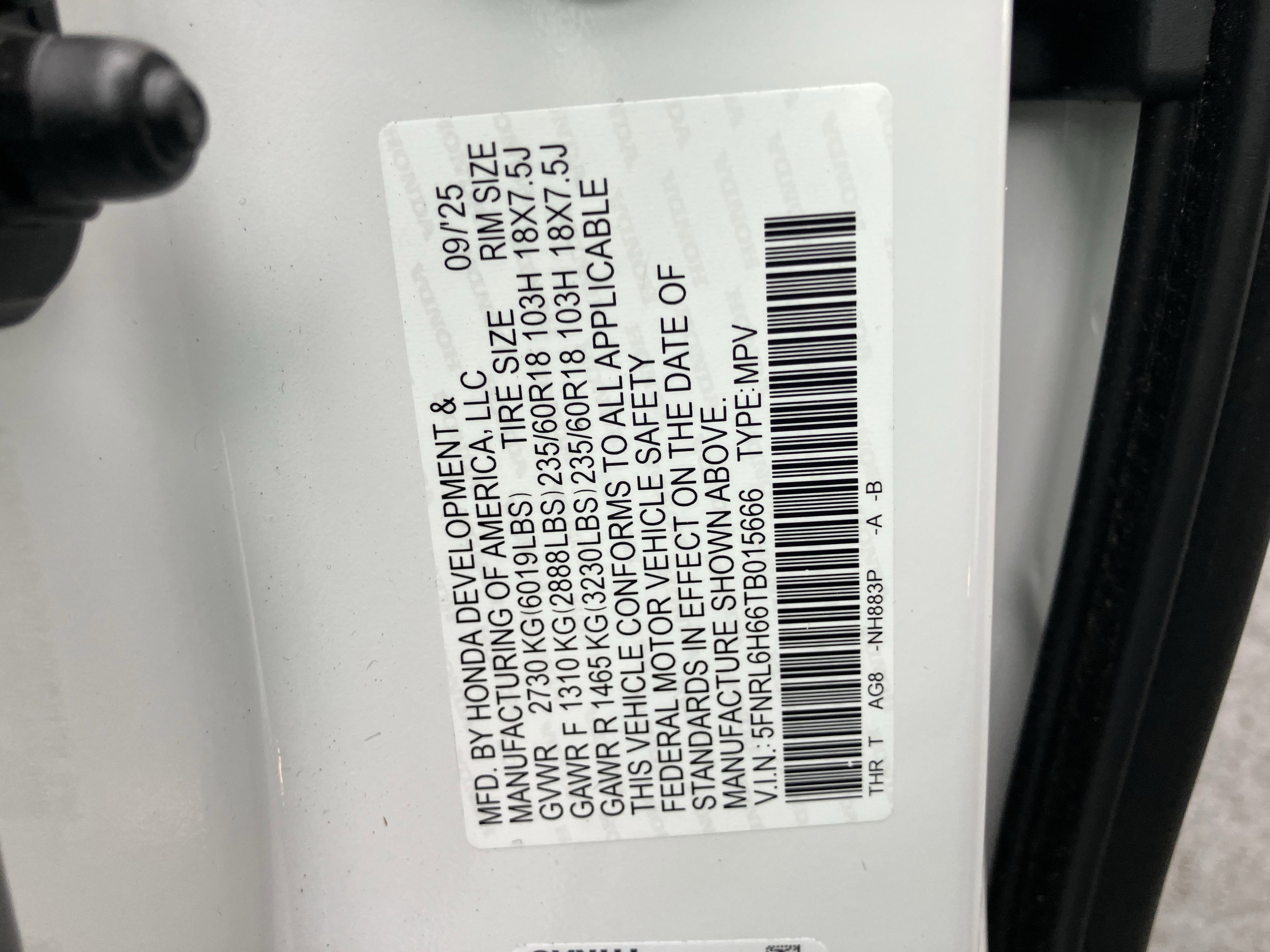 Used 2026 Honda Odyssey EX-L image 36