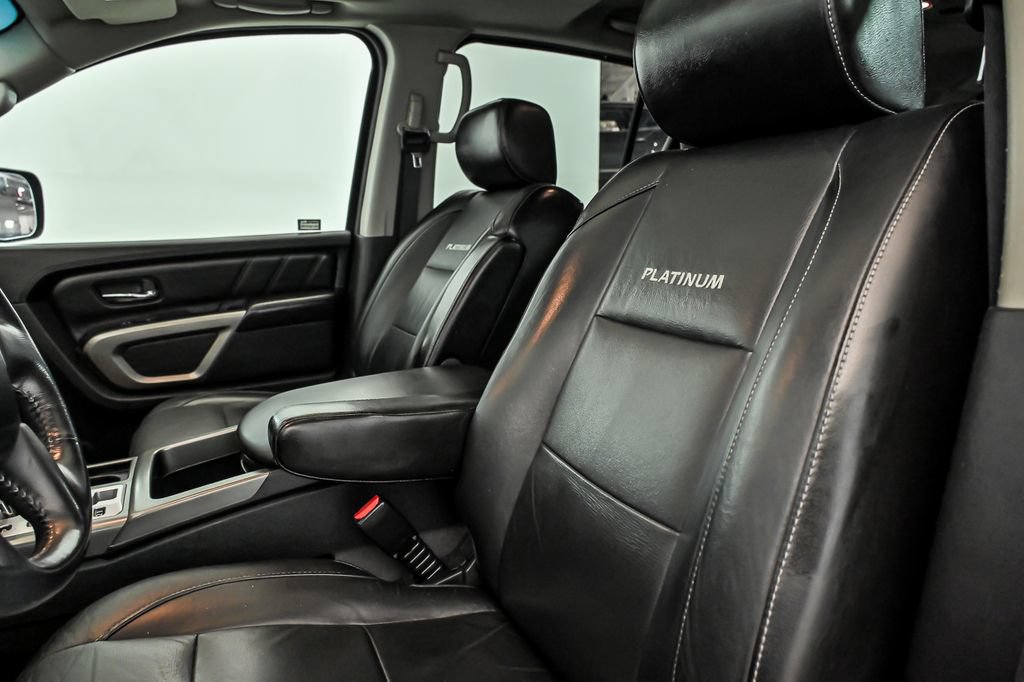 Used 2015 Nissan Armada Platinum w/ 2nd Row Captain Seat Package AWD/4WD image 13