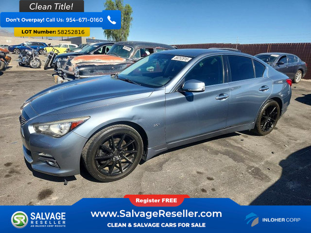 Used 2017 INFINITI Q50 Signature Edition w/ Cargo Package (L95) AWD/4WD image 1