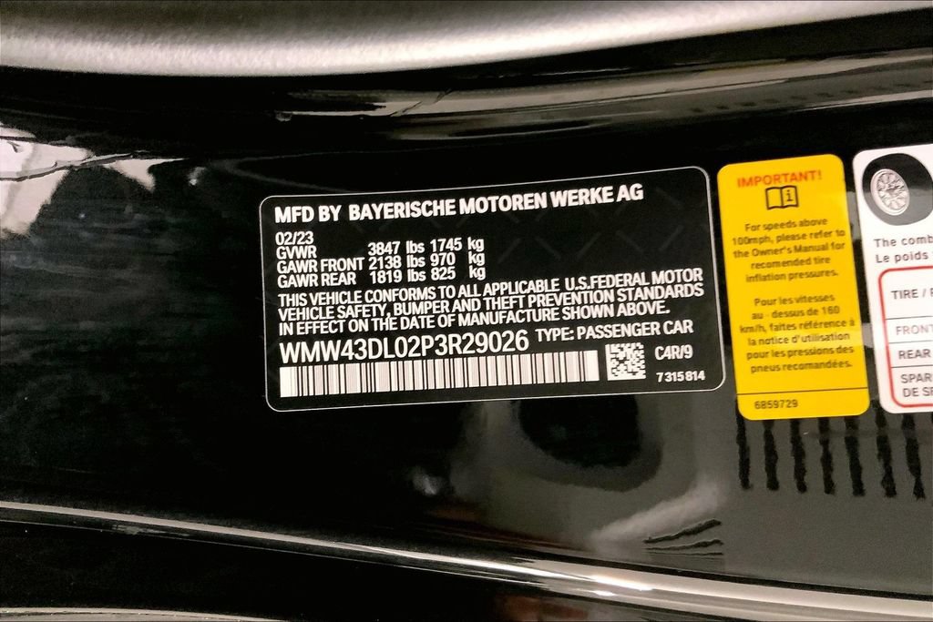 Certified 2023 MINI Cooper S w/ Signature Upholstery Package FWD image 30