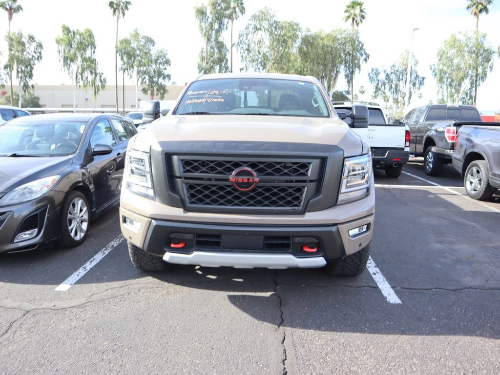 Used 2023 Nissan Titan PRO-4X w/ Pro-4x Convenience Package AWD/4WD image 2