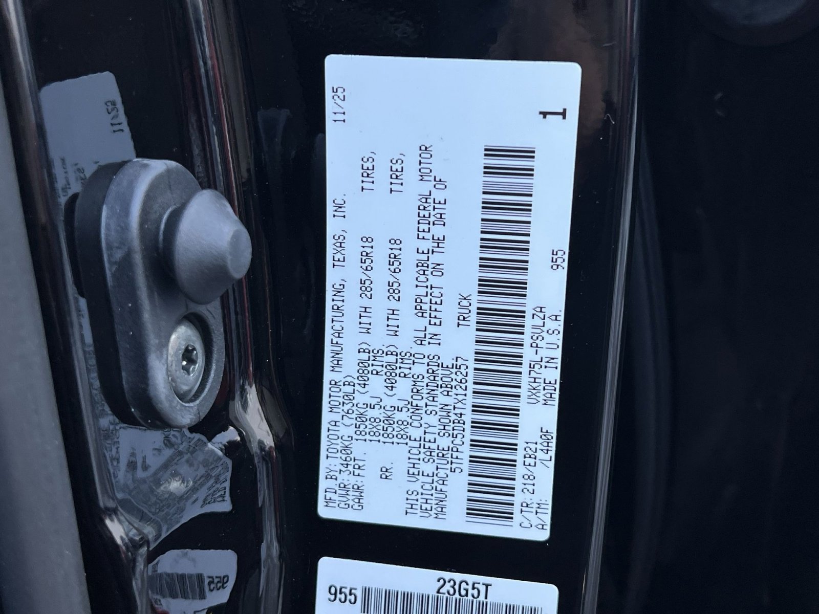 New 2026 Toyota Tundra TRD Pro image 25