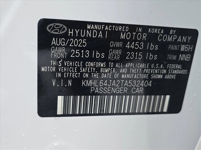 New 2026 Hyundai Sonata SEL image 20