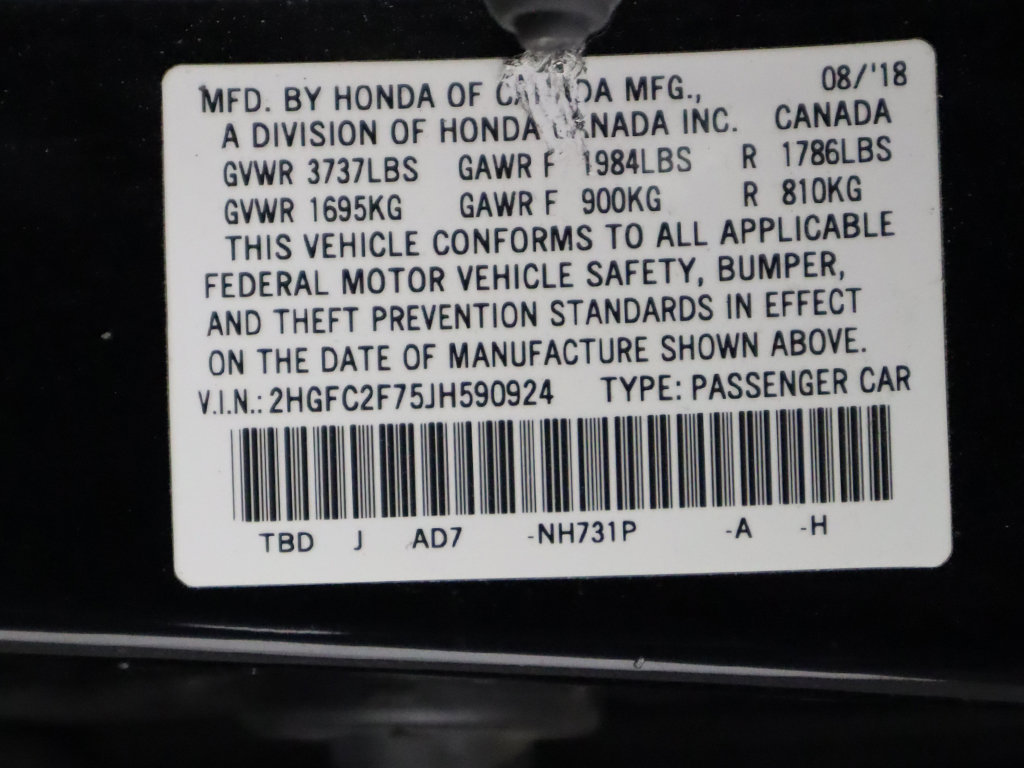 Used 2018 Honda Civic EX image 48