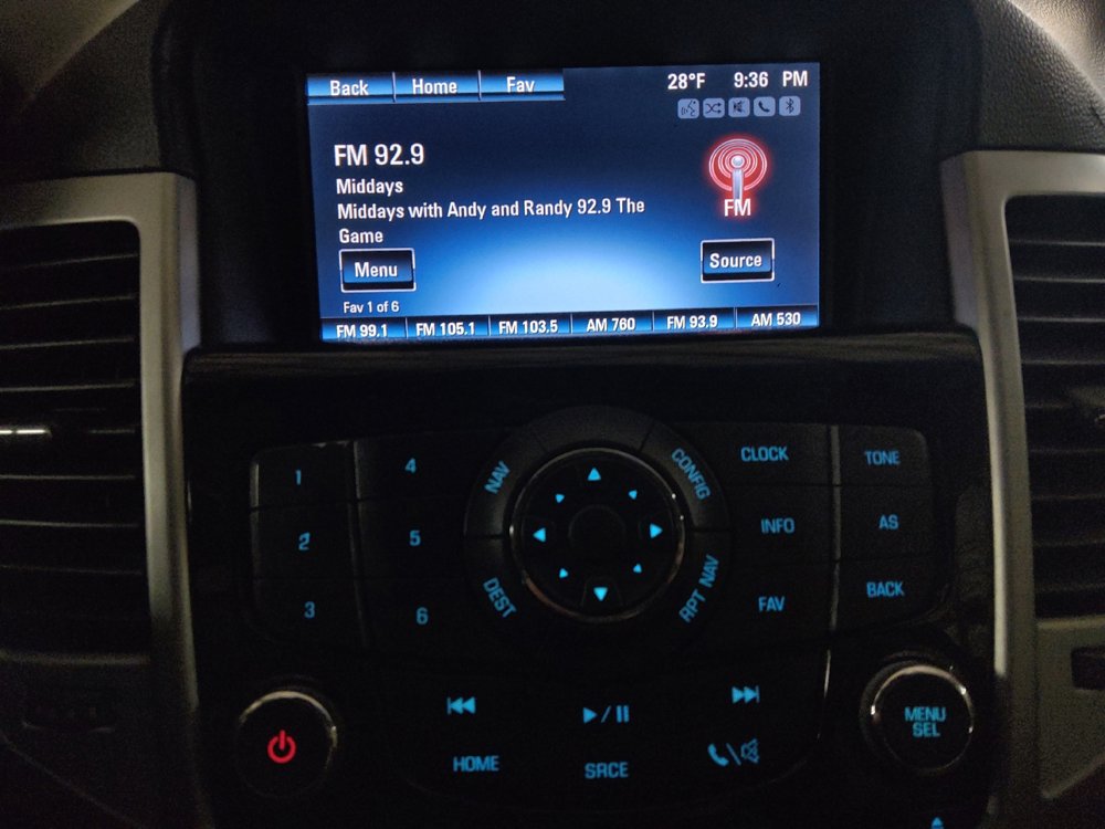 Used 2015 Chevrolet Cruze LTZ w/ Sun, Sound and Sport Package image 25