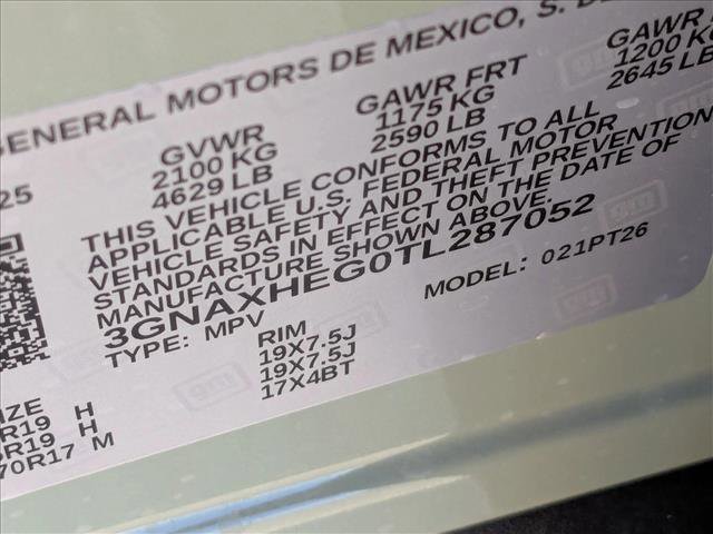 New 2026 Chevrolet Equinox LT w/ Safety and Technology Package FWD image 17