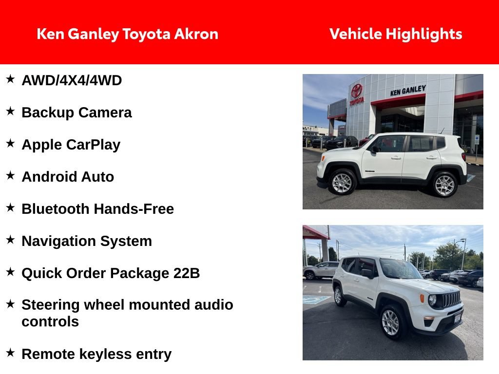 Used 2023 Jeep Renegade Latitude AWD/4WD image 2