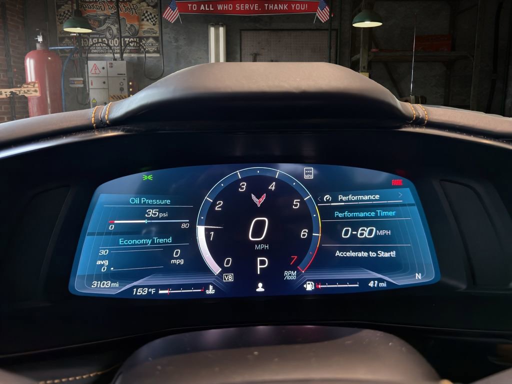 Certified 2023 Chevrolet Corvette Stingray Premium Conv w/ Z51 Performance Package RWD image 20