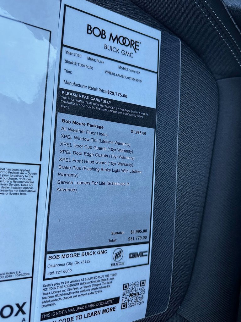 New 2026 Buick Encore GX Preferred w/ Comfort Package image 15