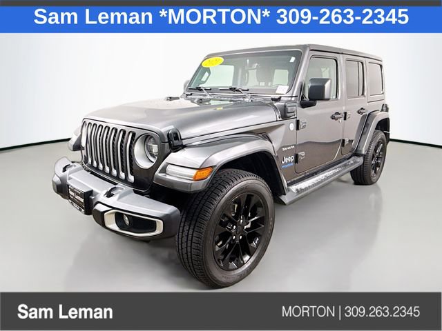 Used 2021 Jeep Wrangler Unlimited Sahara w/ Cold Weather Group image 3