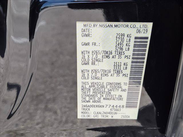 Used 2019 Nissan Frontier SV RWD image 15