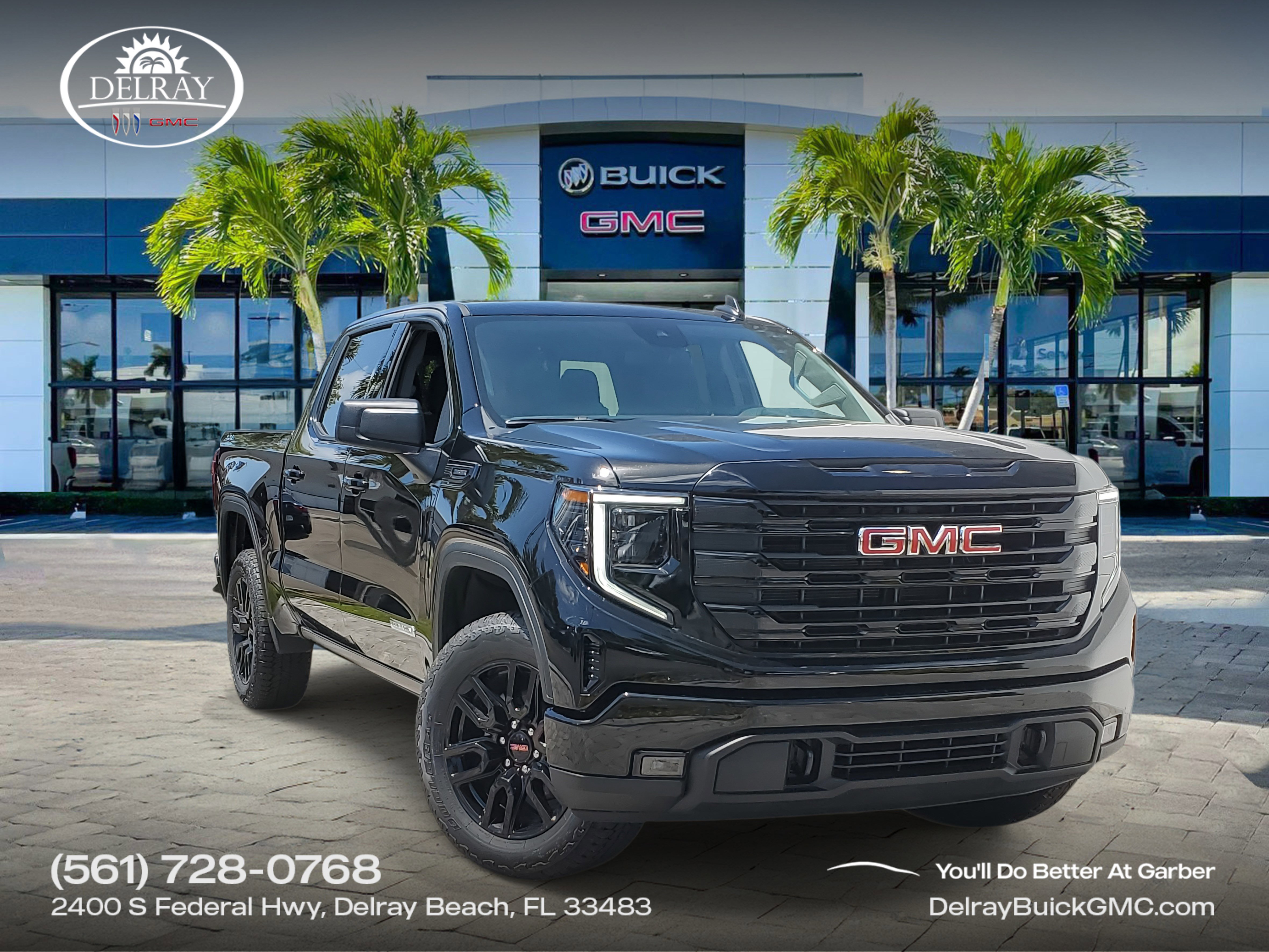 New 2025 GMC Sierra 1500 Elevation w/ LPO, Elevation Black Package