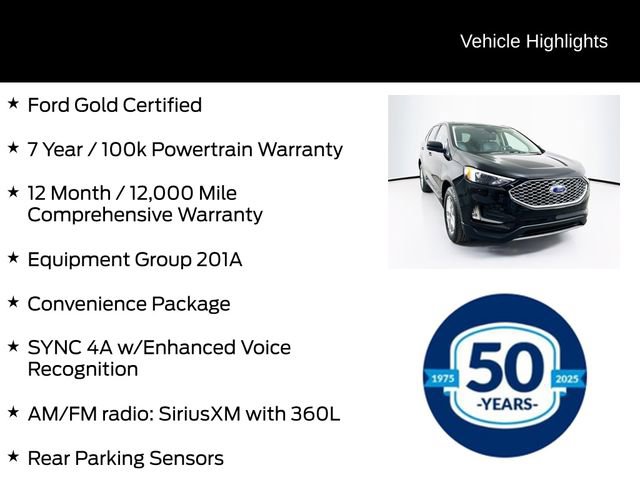 Certified 2024 Ford Edge SEL w/ Convenience Package image 6