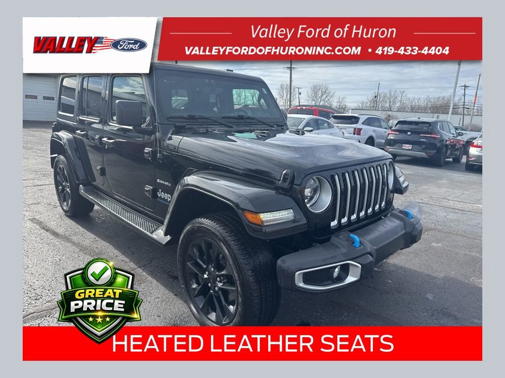 Used 2023 Jeep Wrangler Unlimited Sahara w/ Cold Weather Group image 1