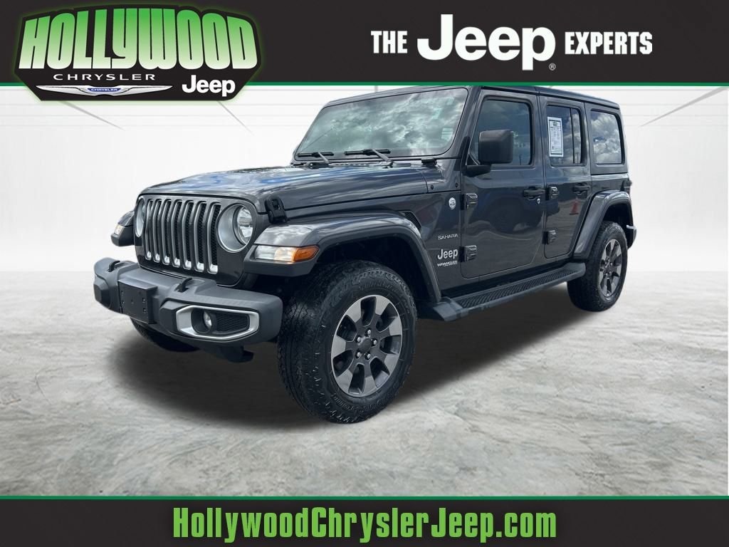 Certified 2019 Jeep Wrangler Unlimited Sahara w/ Cold Weather Group
