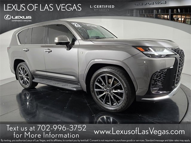Certified 2023 Lexus LX 600 F Sport