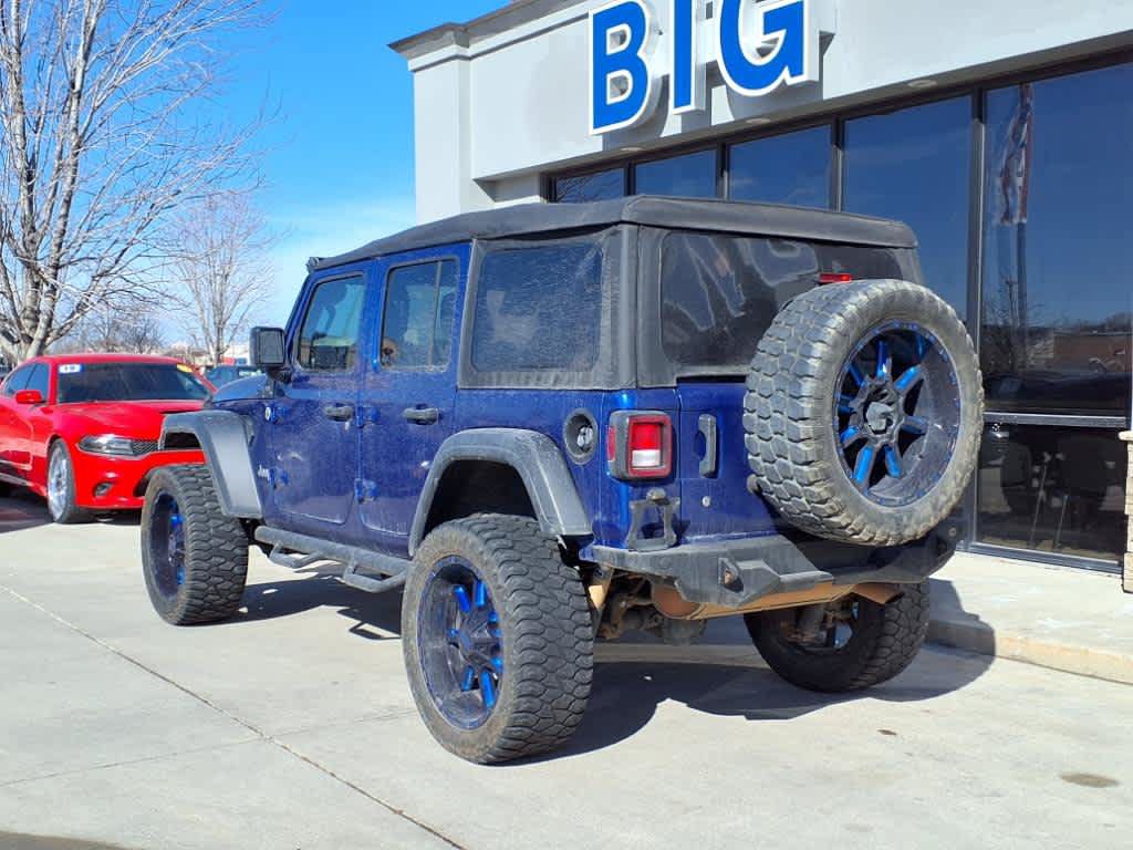 Used 2020 Jeep Wrangler Unlimited Sport S AWD/4WD image 2