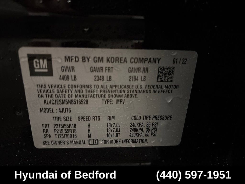 Used 2022 Buick Encore Preferred AWD/4WD image 14