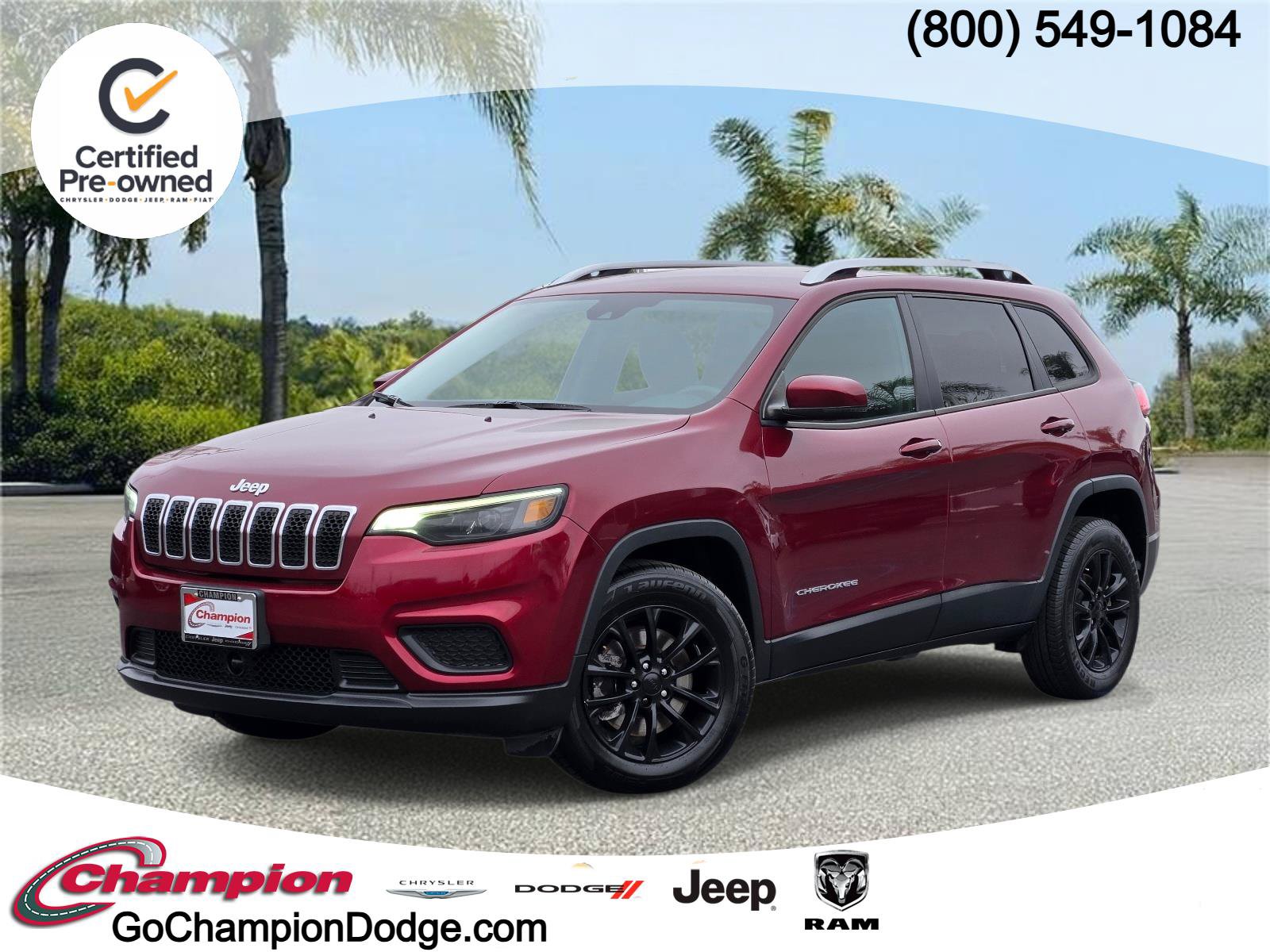 Certified 2021 Jeep Cherokee Latitude